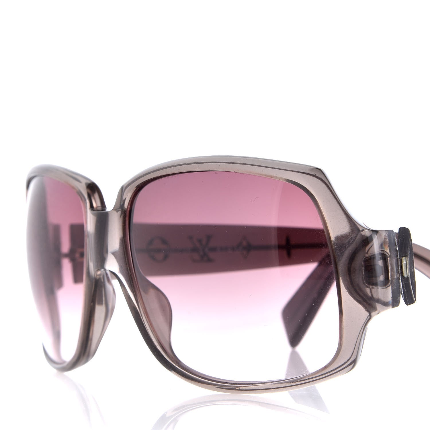 Louis Vuitton Obsession Carre Glitter Sunglasses Z0072E Grey 7 of 7