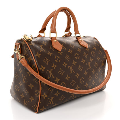 Louis Vuitton Monogram Speedy Soft 30 Boho 3 of 9