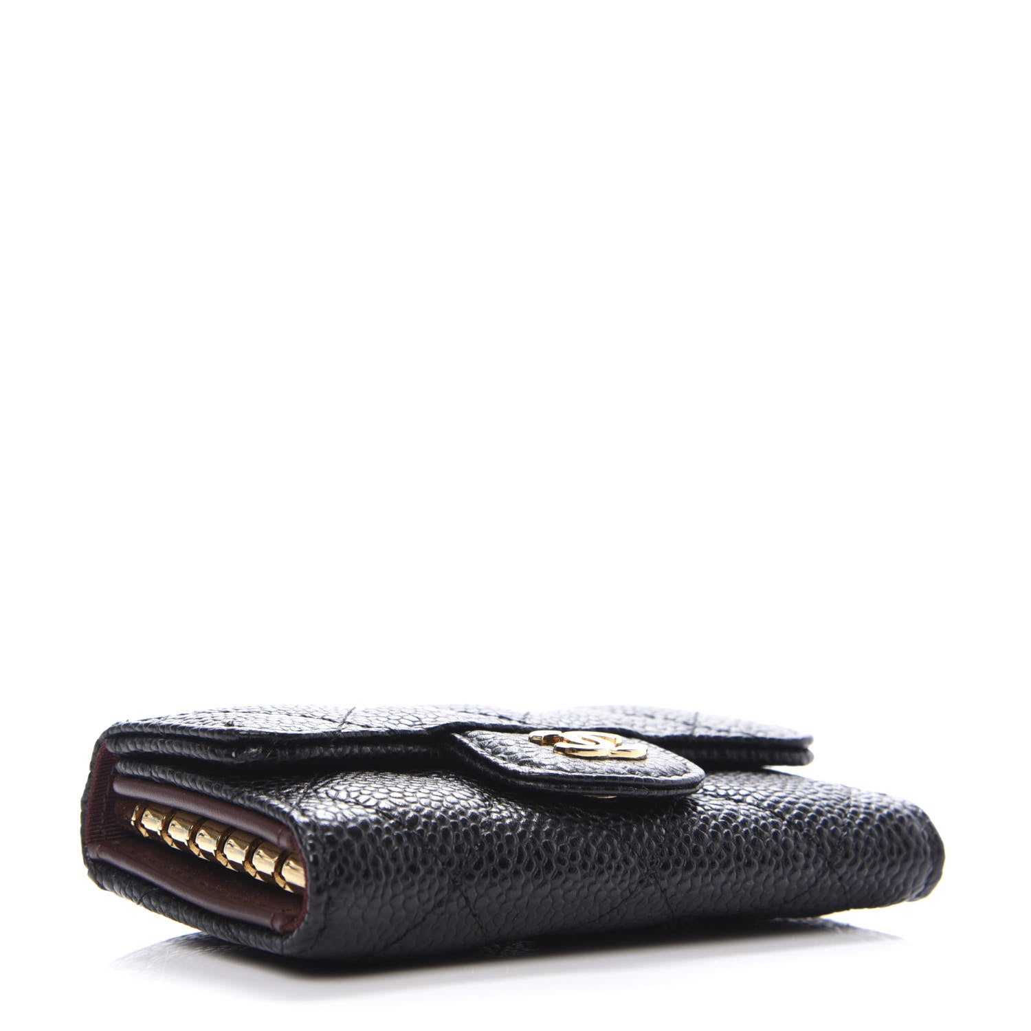 Chanel Caviar Quilted 6 Key Holder Black 4 of 8