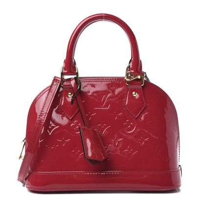 Louis Vuitton Vernis Alma BB Rose Indien 1 of 10