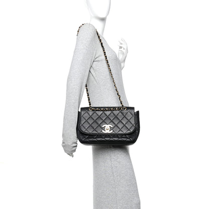 Chanel Caviar Quilted Jumbo Single Flap Black 2 of 11