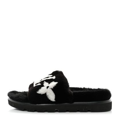 Louis Vuitton Mink Pool Pillow Comfort Mule 39 Black 1 of 9