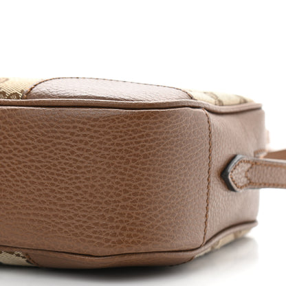 Gucci Monogram Mini Bree Messenger Bag Beige Tabacco 10 of 13