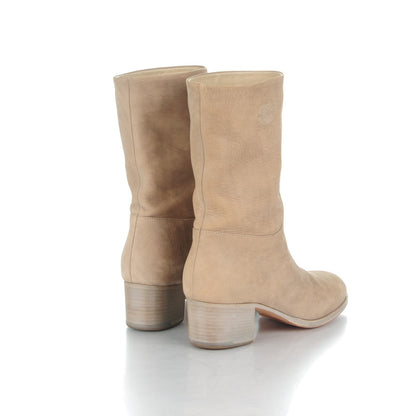 Chanel Nubuck CC Short Boots 37 Grey 4 of 8