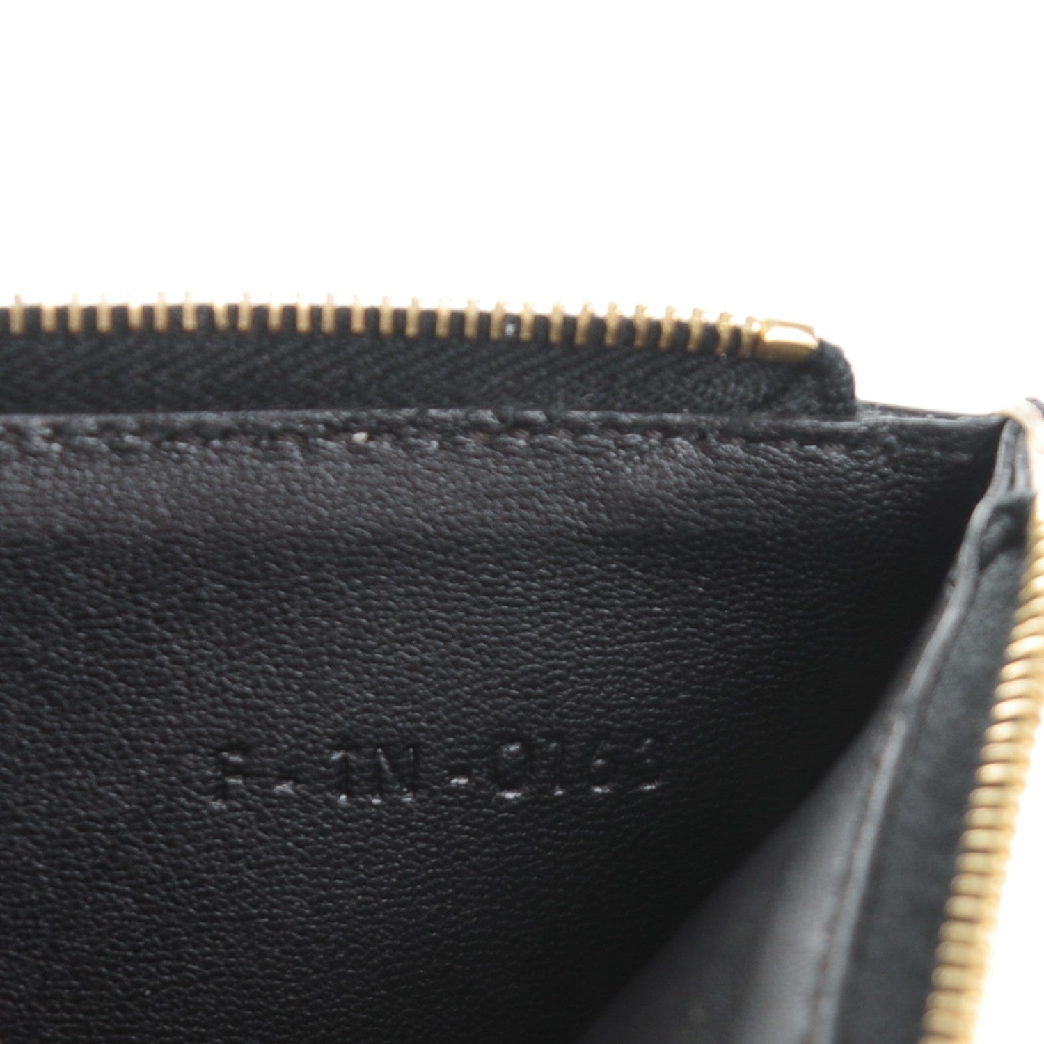 Celine Spazzolato Clutch Pouch Yellow 8 of 9