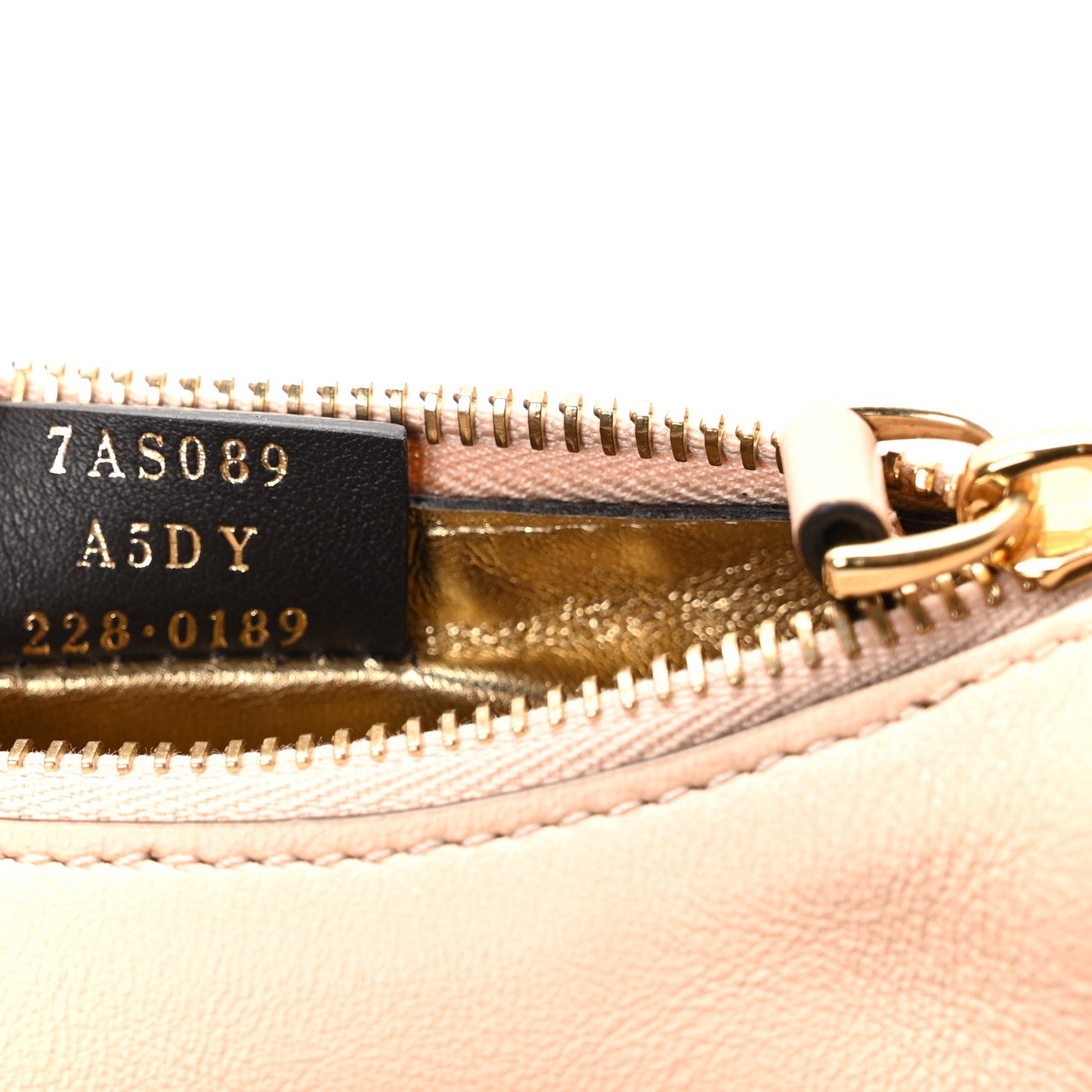 Fendi Vitello Grace Matte Nano Fendigraphy Hobo Charm Light Rose 7 of 10