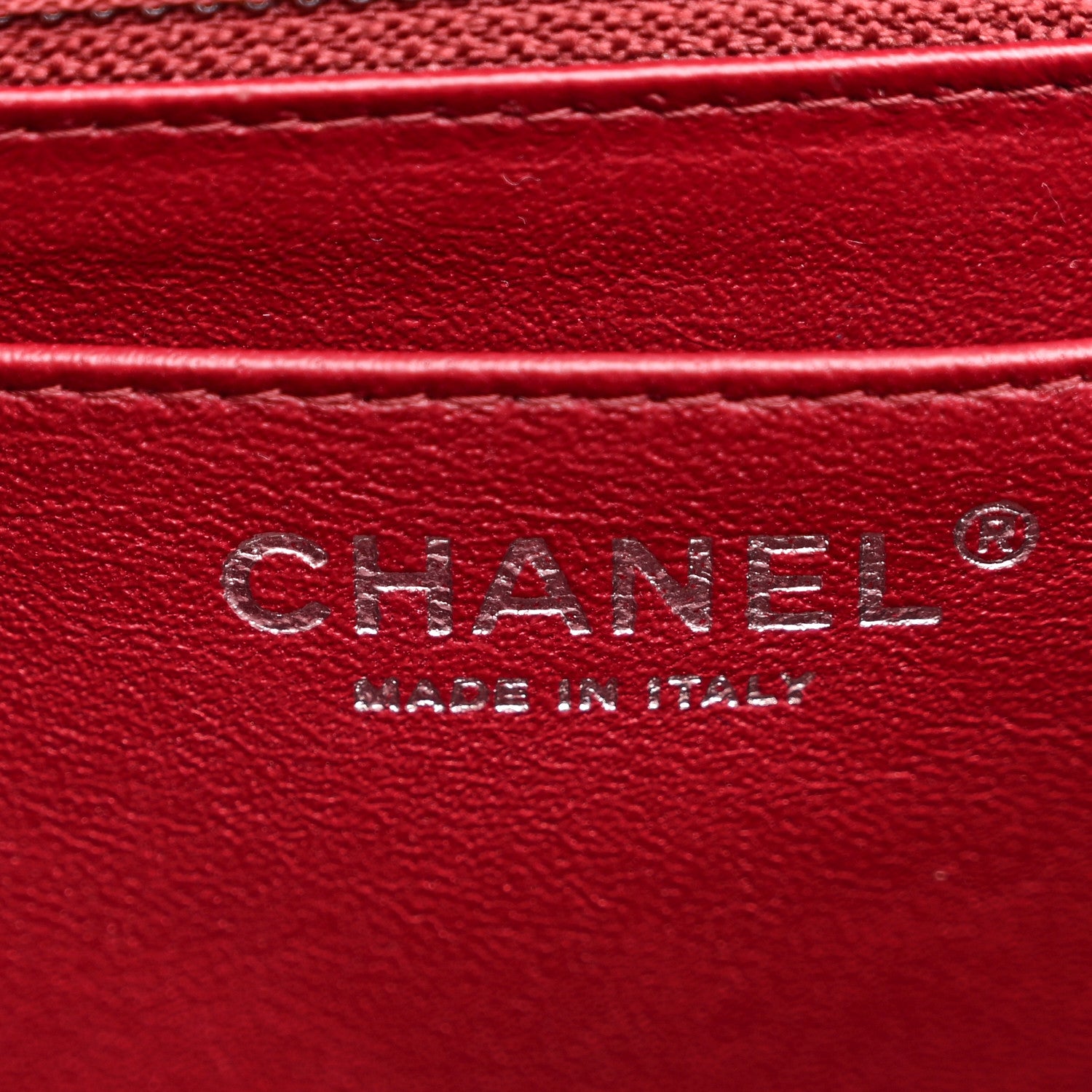 Chanel Caviar Quilted Jumbo Single Flap Dark Red 6 of 10