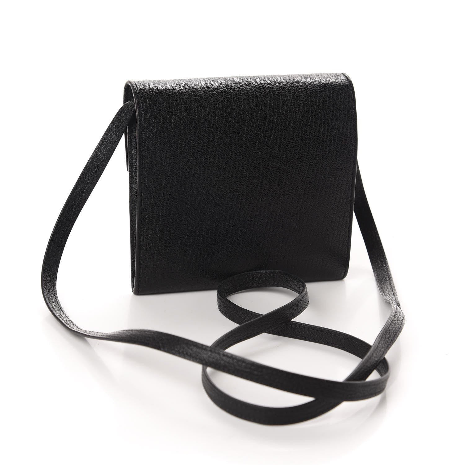 Hermes Chevre Chamkila Mini Cinhetic Wallet Black 3 of 13