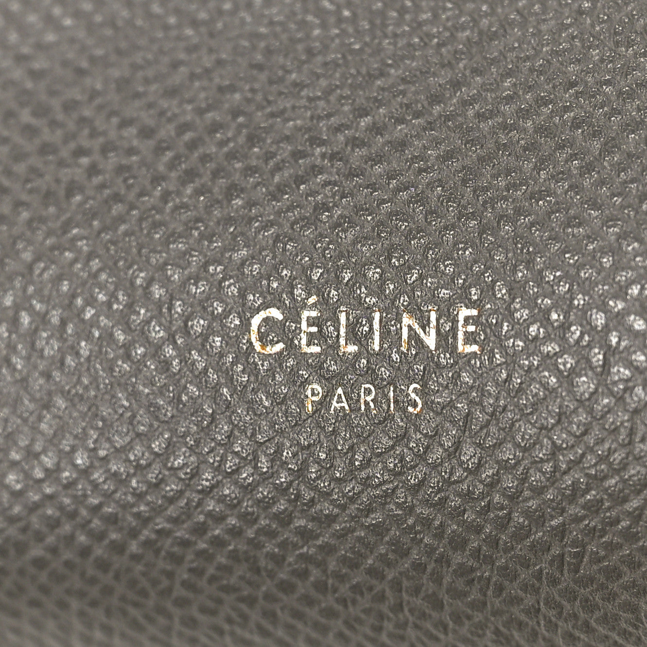 Celine Grained Calfskin Mini Belt Bag Grey 6 of 8