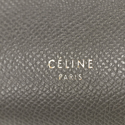 Celine Grained Calfskin Mini Belt Bag Grey 6 of 8