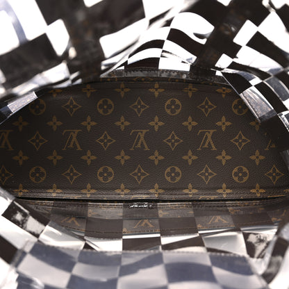 Louis Vuitton PVC Monogram Chess Christopher Backpack MM 5 of 10