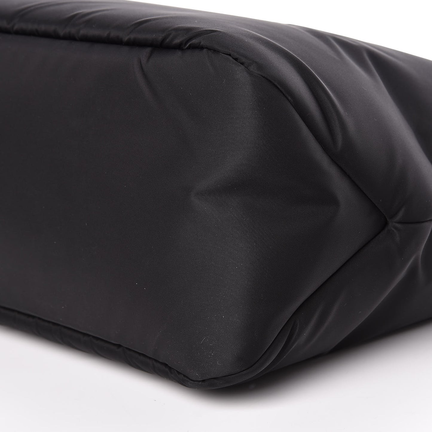 Tessuto Nylon Vela Shopping Tote Black