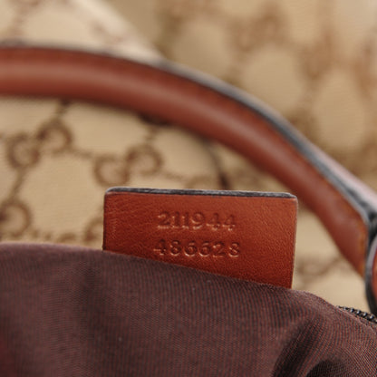 Gucci Monogram Medium Sukey Tote Brown 7 of 7