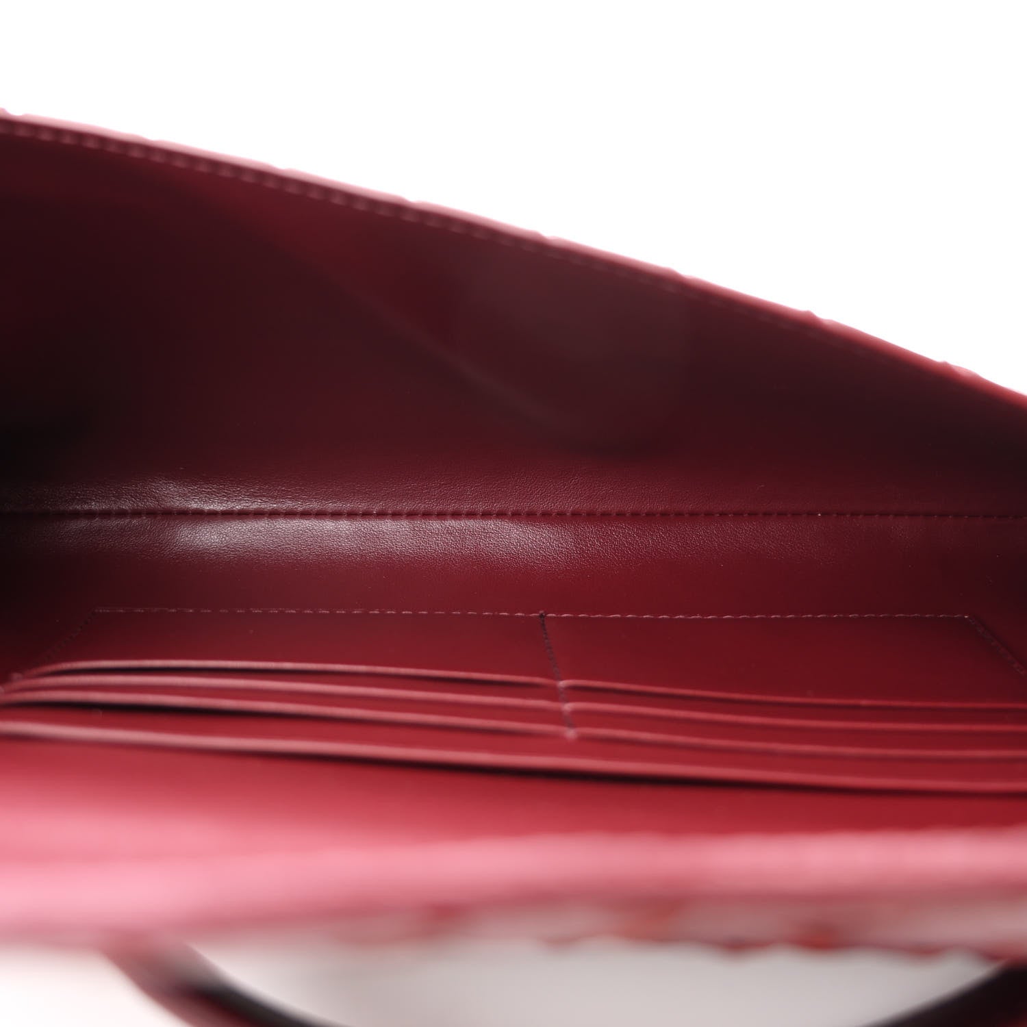 Bottega Veneta Nappa Intrecciato Long Andiamo Top Handle Clutch Barolo 5 of 10