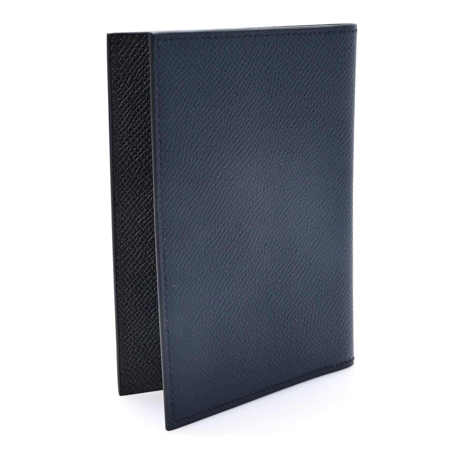 Hermes Epsom MC2 Passport Holder Black Vert Cypress 3 of 7