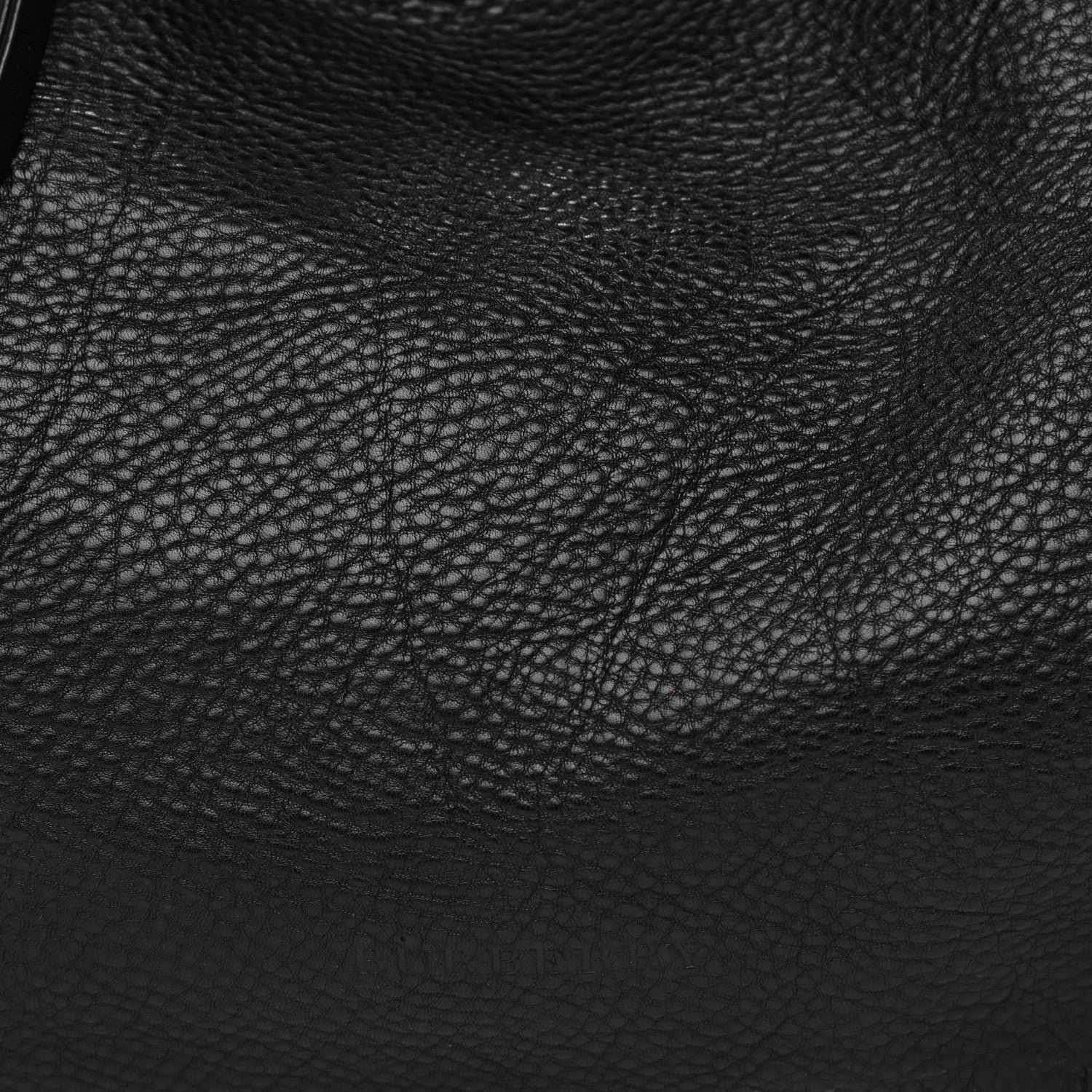 Burberry Grainy Calfskin House Check Medium Maidstone Black 9 of 13