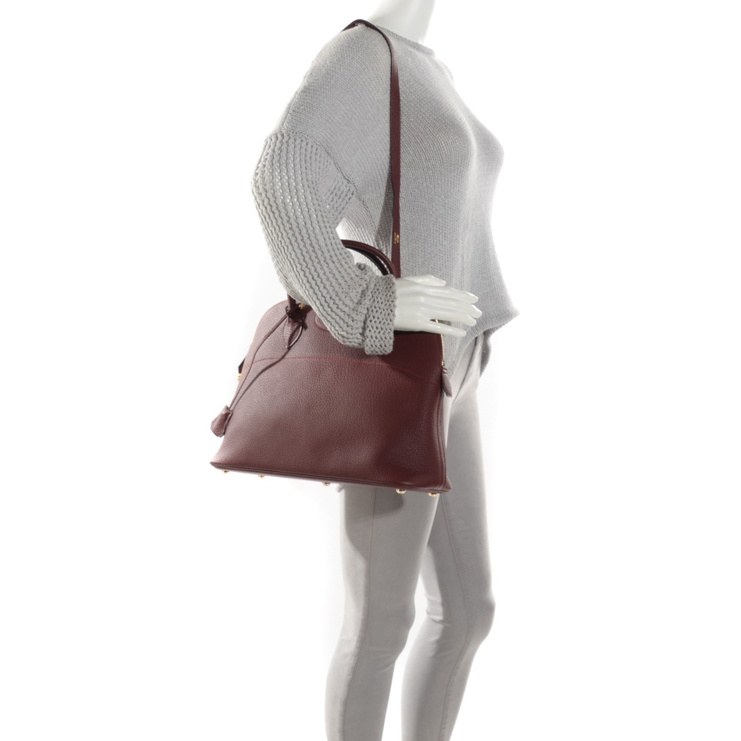 Hermes Togo Bolide 35 Rouge H 2 of 19