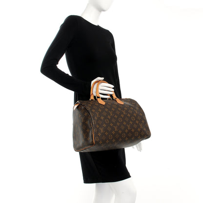 Louis Vuitton Monogram Speedy 35 2 of 12