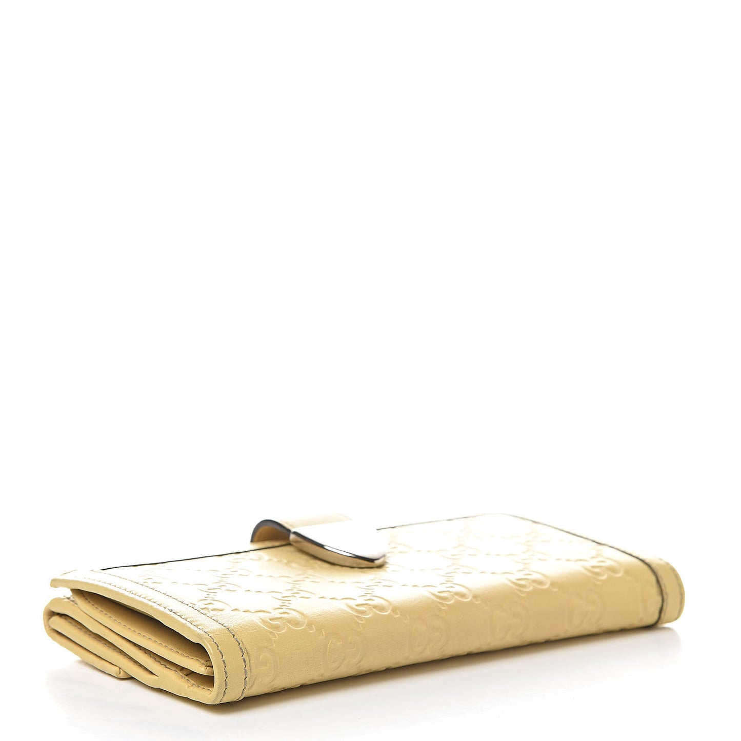 Guccissima Continental Wallet Yellow
