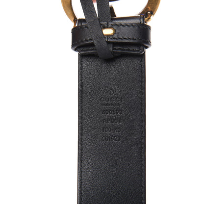 Gucci Calfskin Double G 40mm Belt 100 40 Black 6 of 8