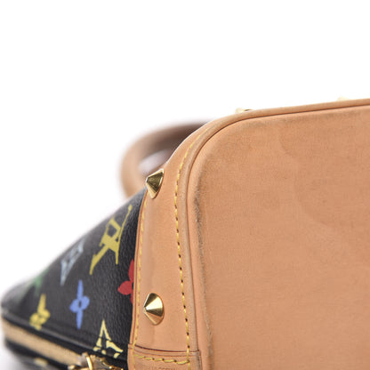 Louis Vuitton Monogram Multicolor Alma Black 7 of 16