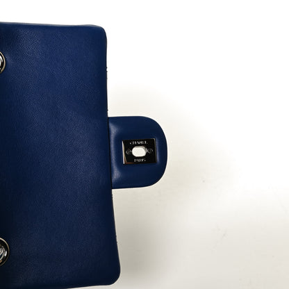 Chanel Lambskin Quilted Small Urban Spirit Backpack Blue 7 of 11