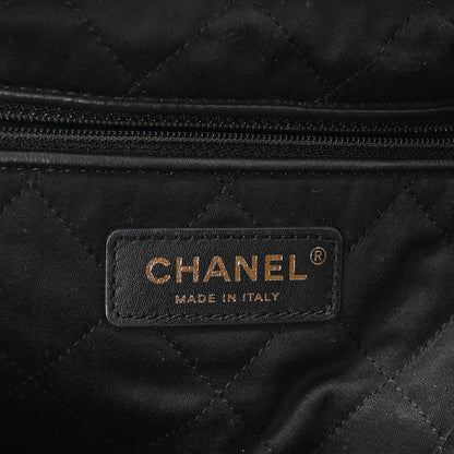 Chanel Shiny Calfskin Quilted Small Chanel 22 Black 7 of 11