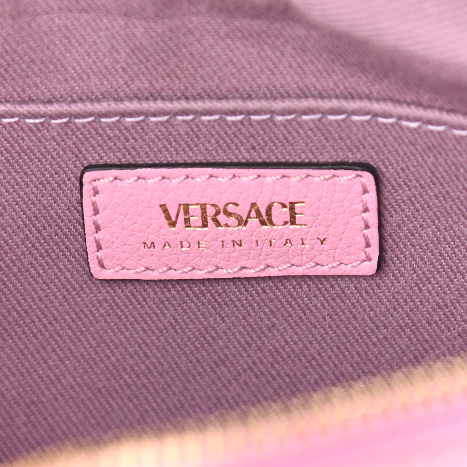Versace Grained Calfskin Medusa Camera Bag Pink 6 of 11