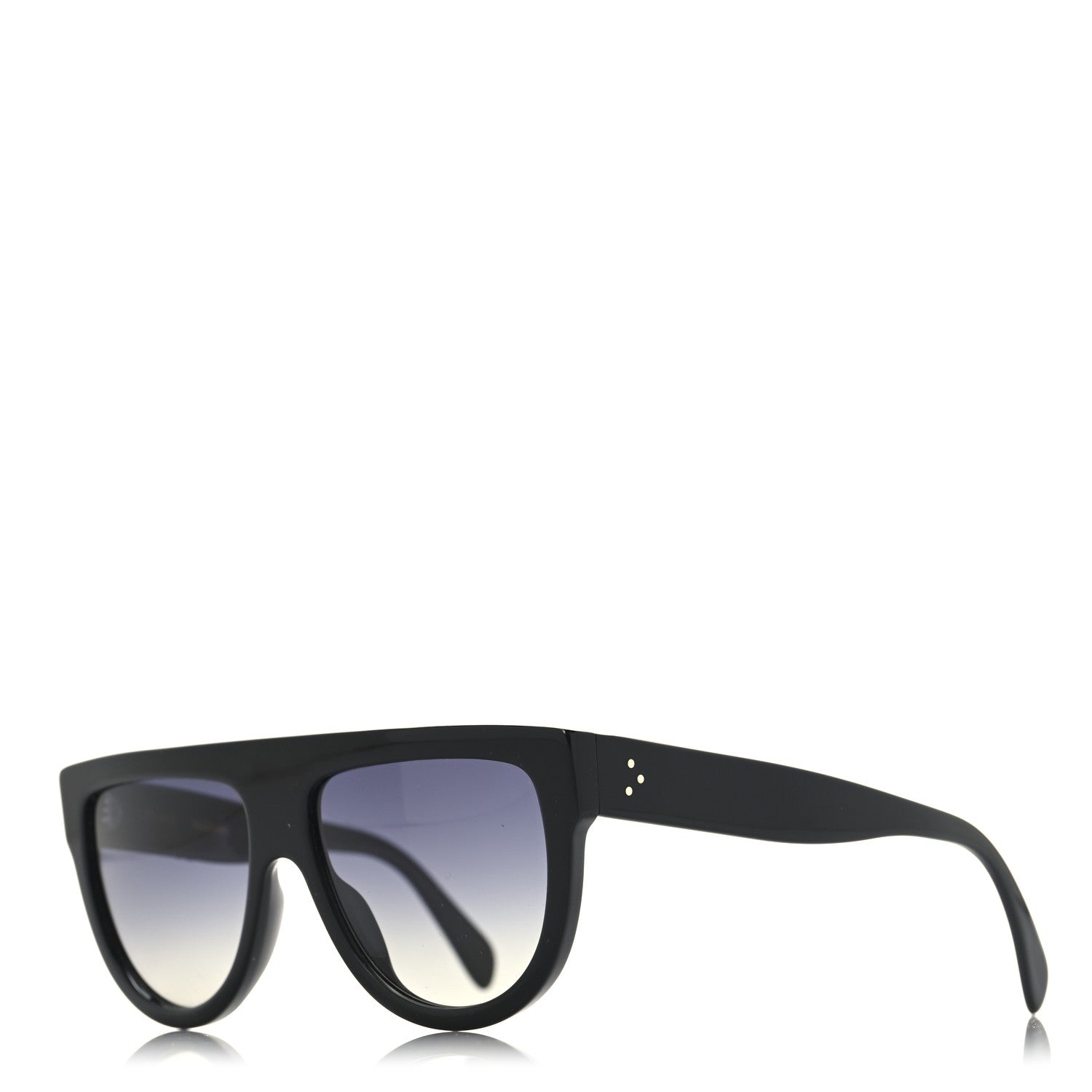 Celine Acetate Aviator Sunglasses CL 40001I Black 1 of 6