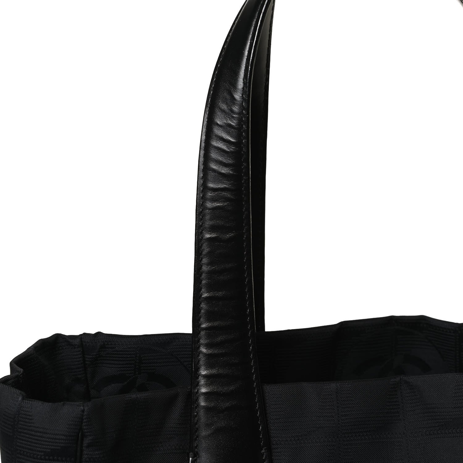 Chanel Nylon Small Travel Tote Black 12 of 13