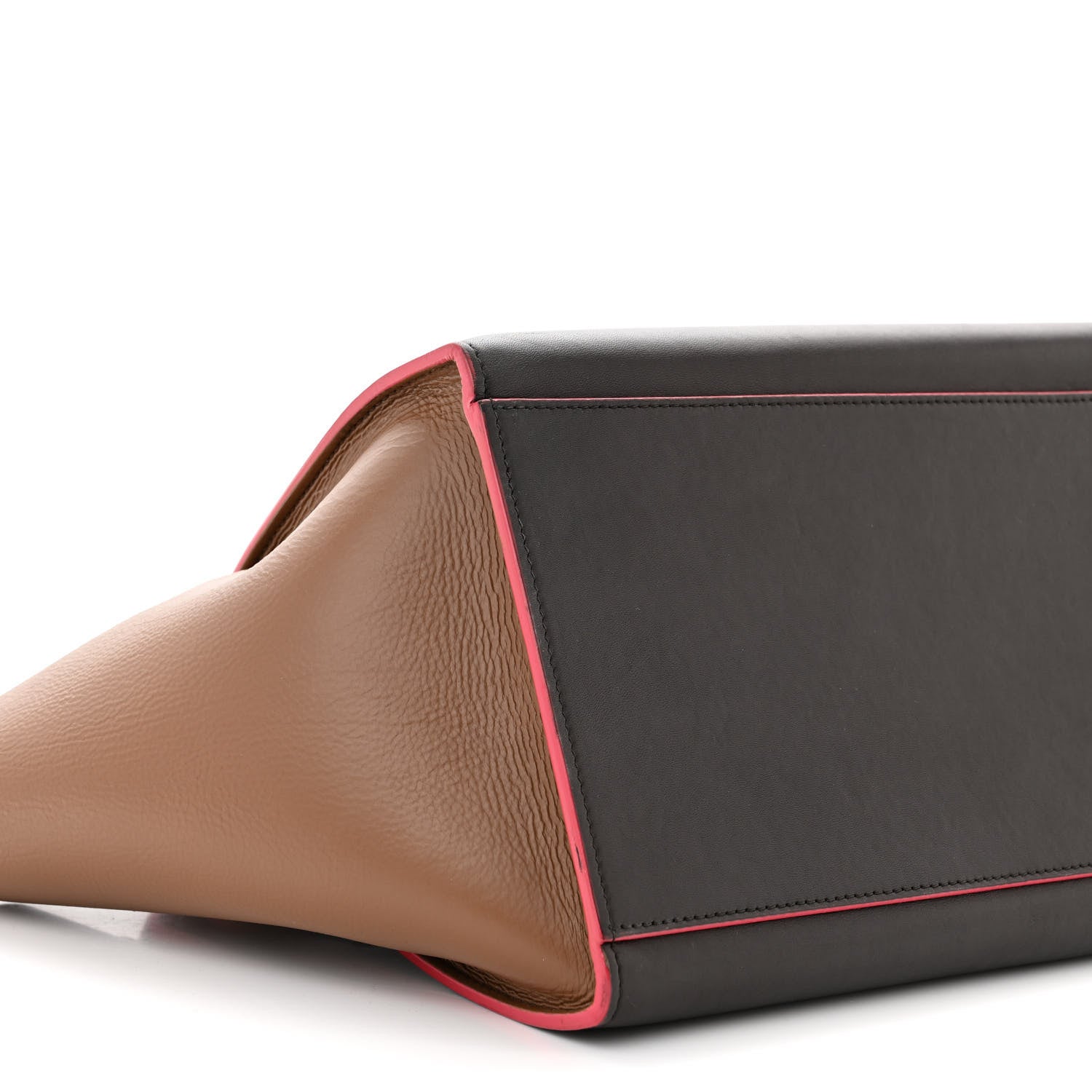 Celine Calfskin Small Tri-Color Trapeze Taupe 8 of 10