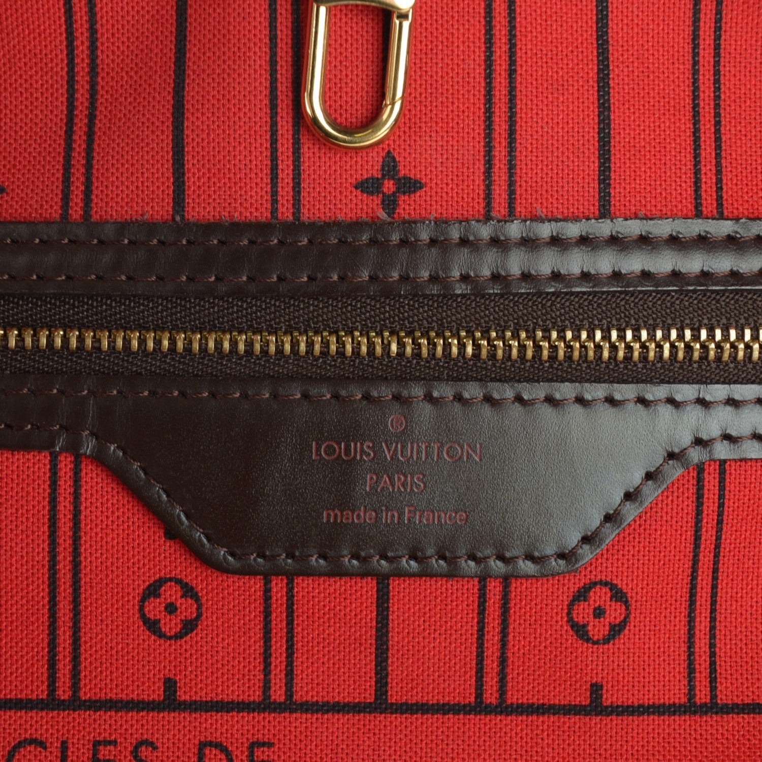 Louis Vuitton Damier Ebene Neverfull MM 5 of 7