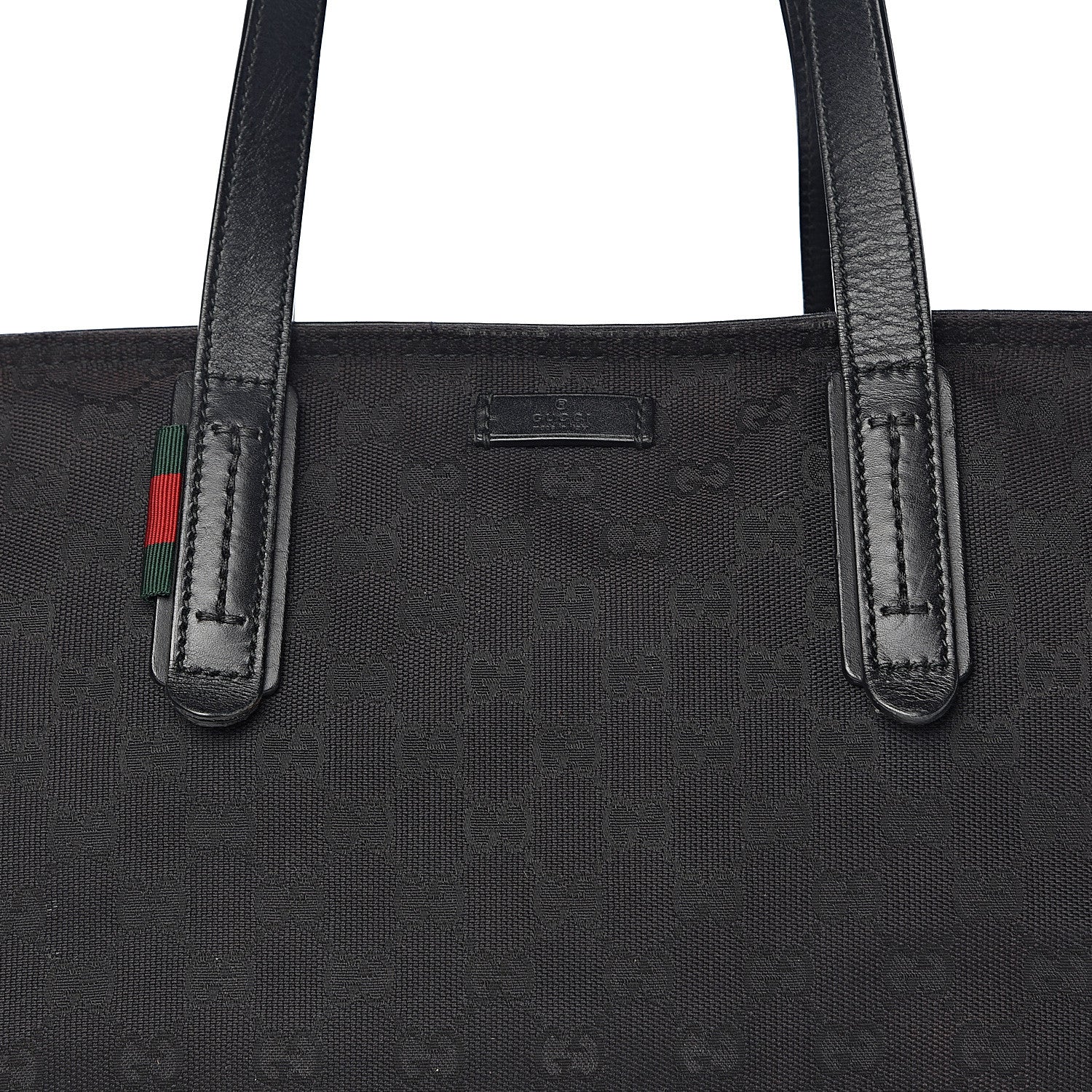 Gucci Monogram Large Original Tote Black 14 of 14
