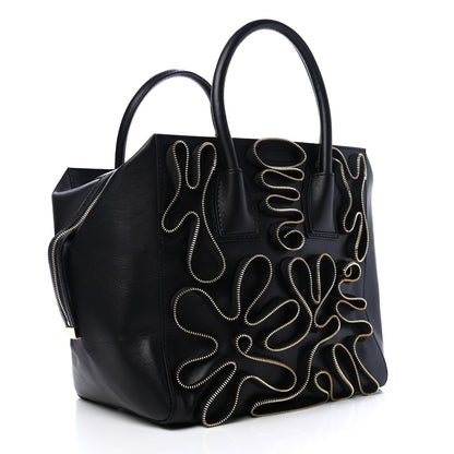 Stella McCartney Eco Alter Nappa Cavendish Zipper Tote Black 2 of 4