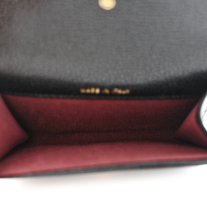 Chanel Caviar Quilted Flap Card Holder Wallet Black 5 of 11