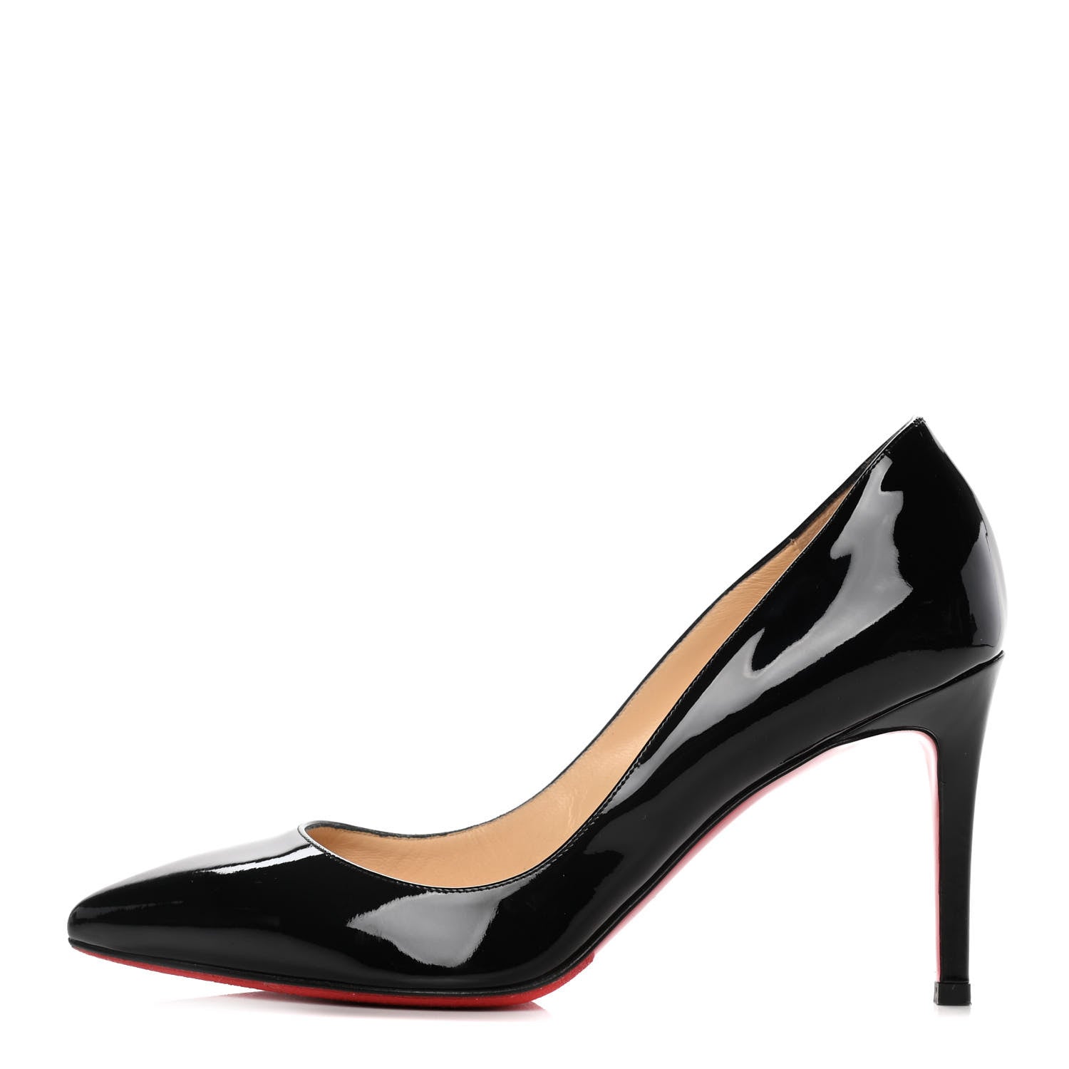 Christian Louboutin Patent Pigalle 85 Pumps 36.5 Black 1 of 10