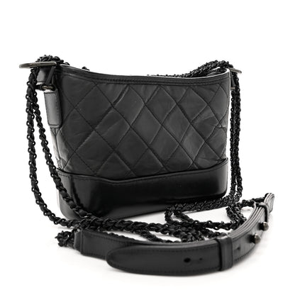 Chanel Aged Calfskin Quilted Small Gabrielle Hobo 3 of 11