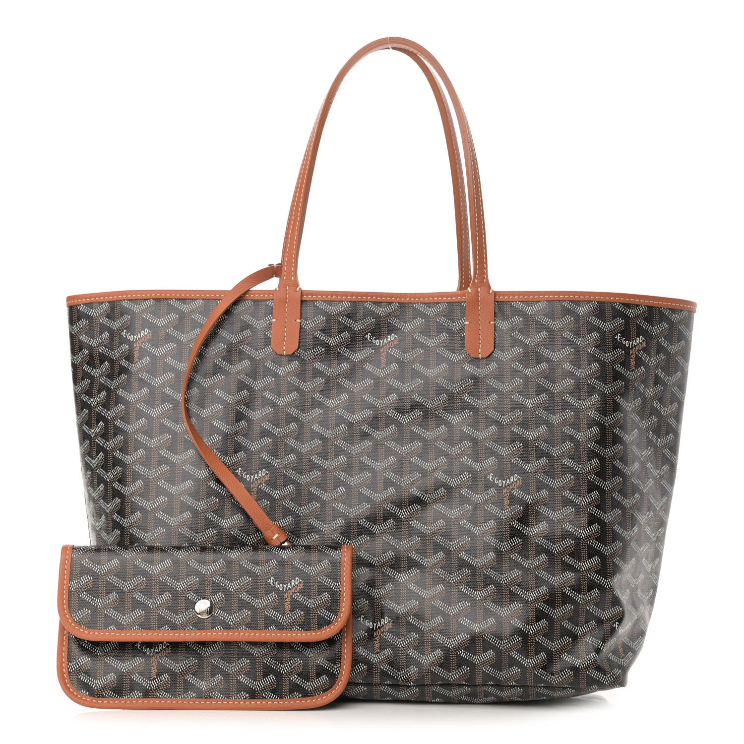 Goyard Goyardine Saint Louis PM Black Gold 1 of 11