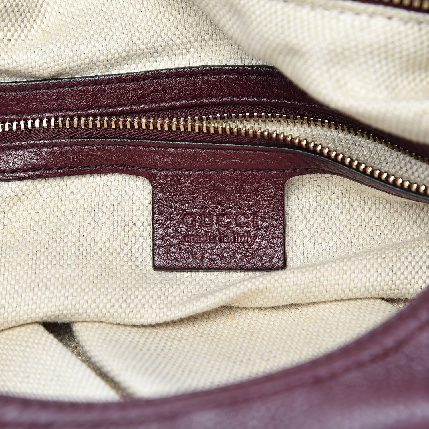 Gucci Cellarius Calfskin Large Soho Hobo Scarlatto 6 of 13