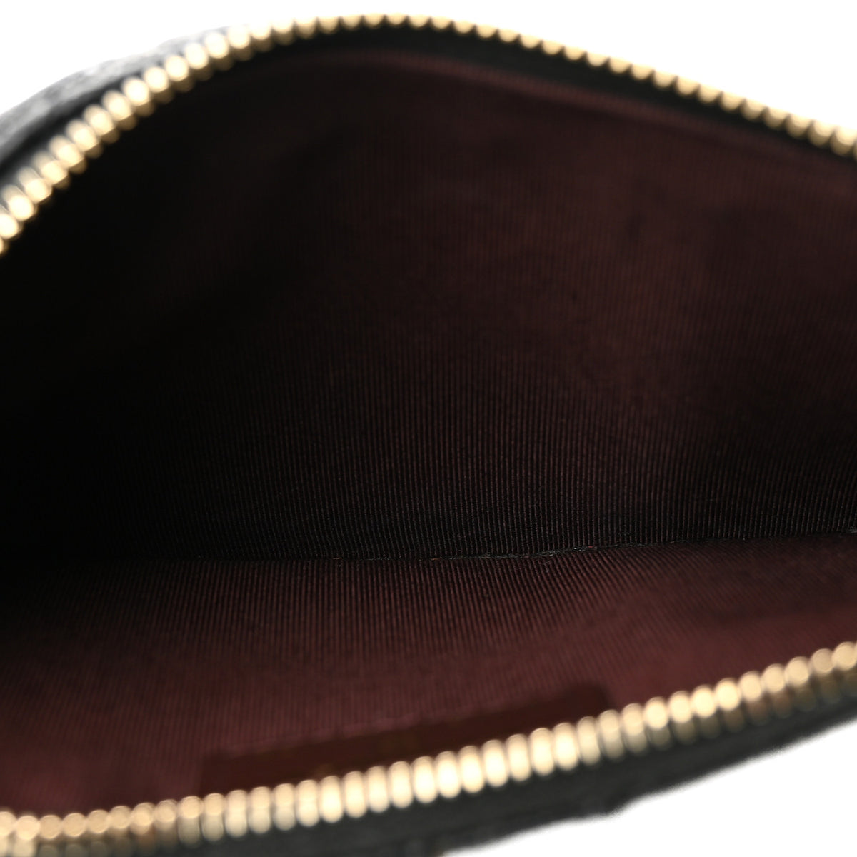 Caviar Quilted Classic iPhone Pouch Black