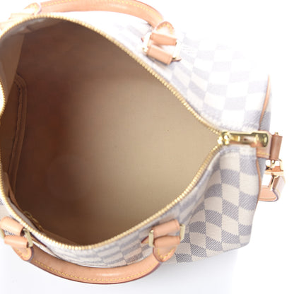 Louis Vuitton Damier Azur Speedy Bandouliere 30 5 of 10