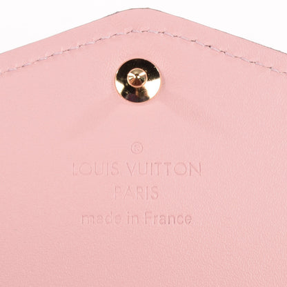 Louis Vuitton Vernis Sarah Compact Wallet Rose Ballerine 6 of 7