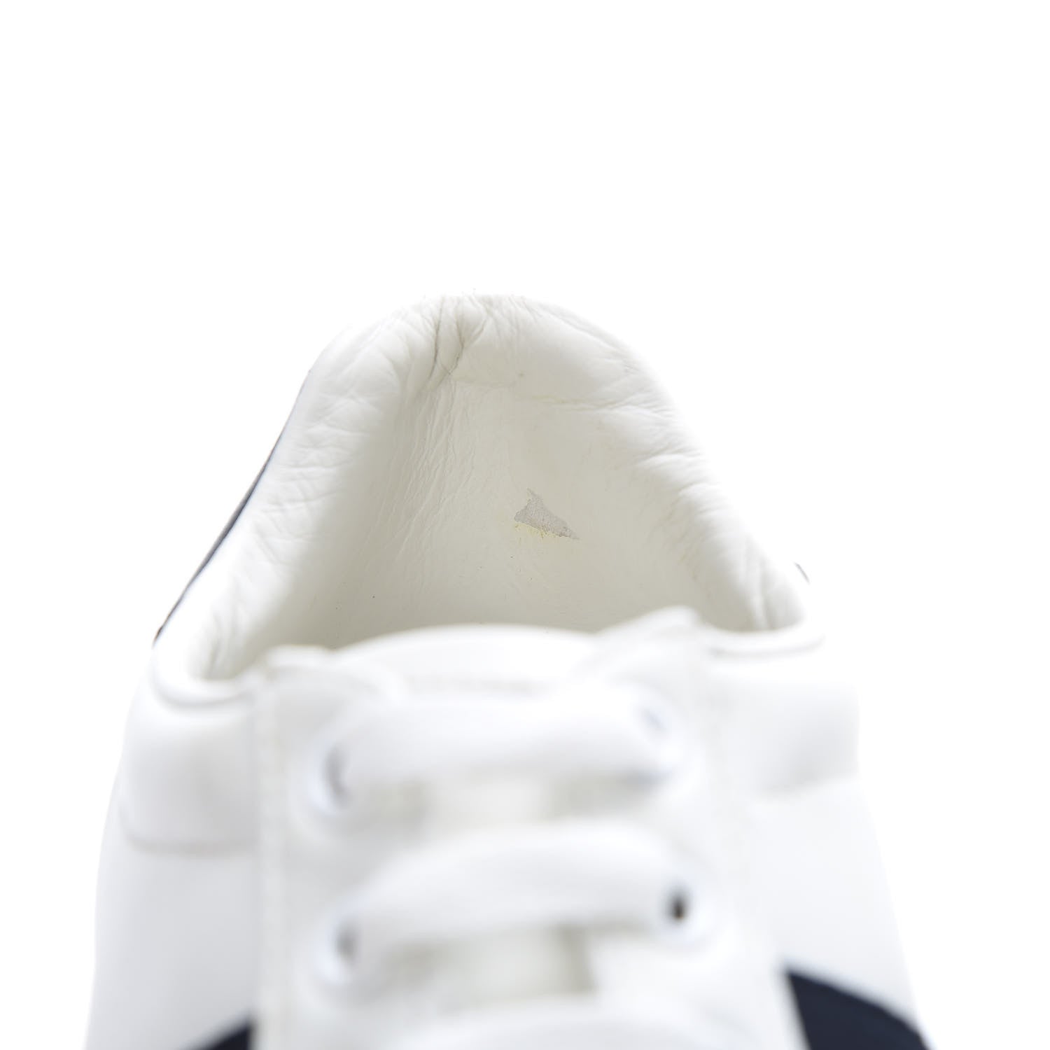 Gucci Calfskin Crystal Web Bee Embroidered Womens Ace Platform Sneakers 36 White 12 of 13