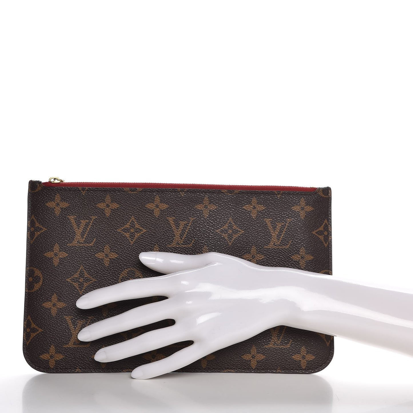 Monogram Neverfull MM GM Pochette Cherry