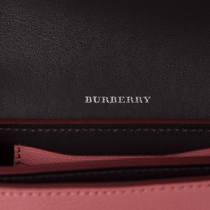 Burberry Goatskin Mini D-Ring Bag Bright Coral Pink 8 of 11