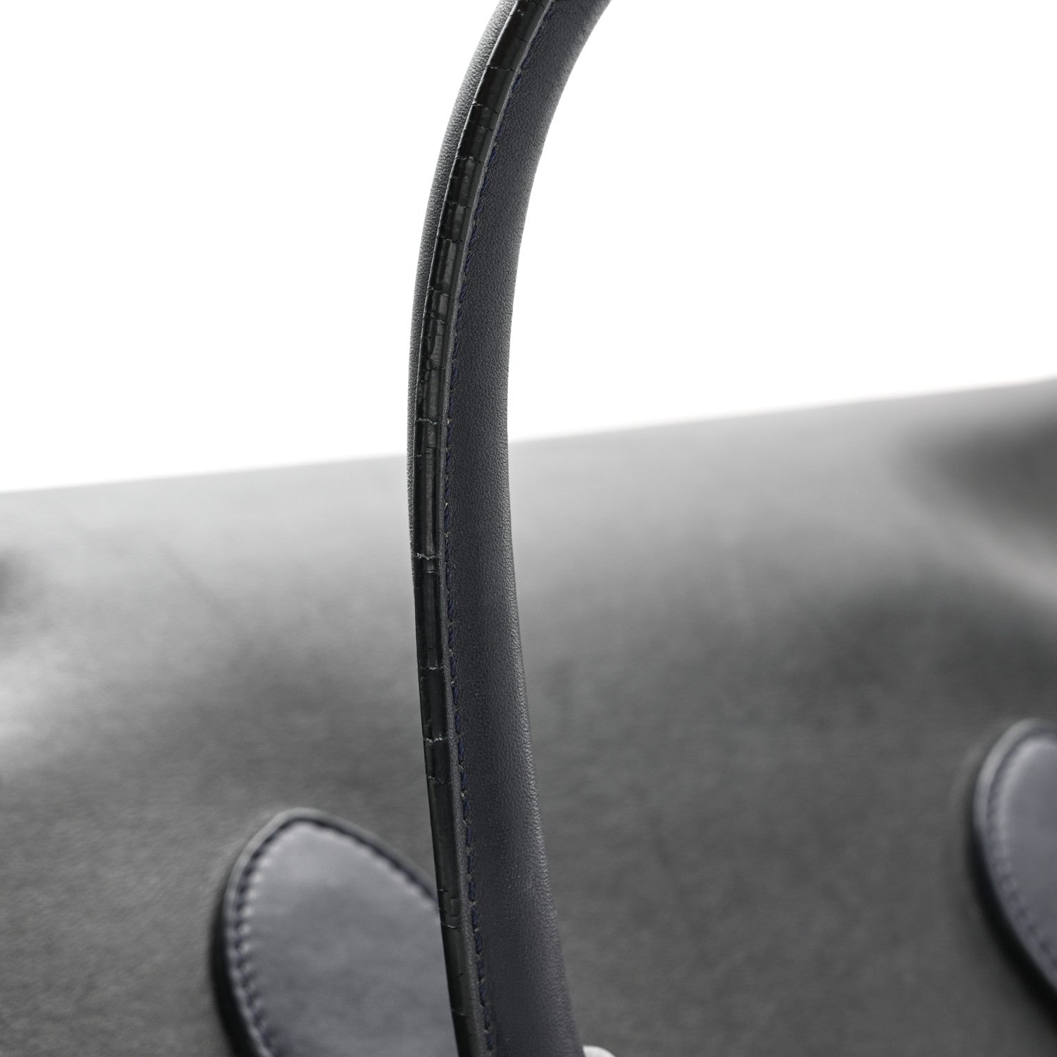 Celine Smooth Calfskin Large Bi-Color Tie Knot Tote Black Navy 20 of 22