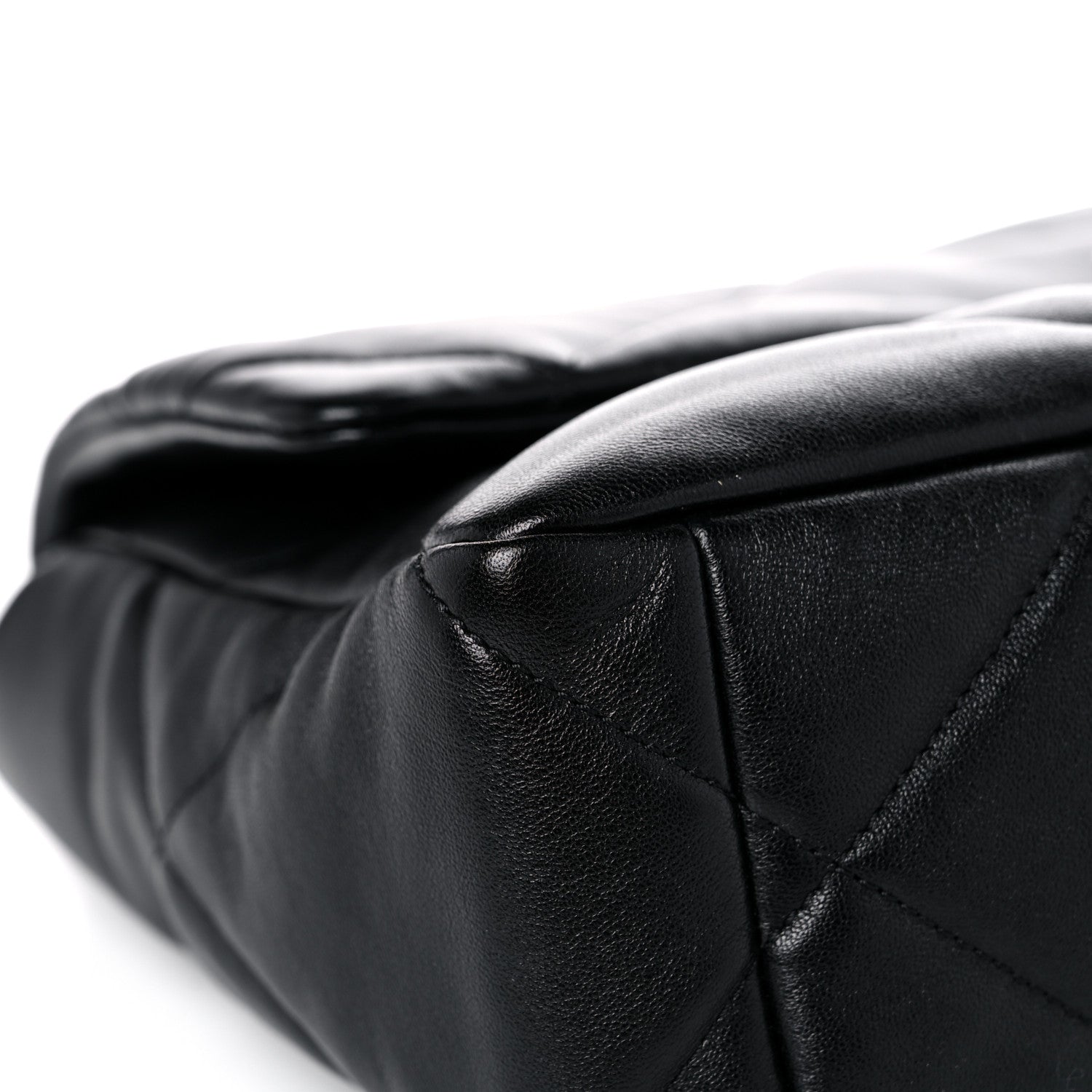 Chanel Lambskin Quilted Large Chanel 19 Flap Black 8 of 14
