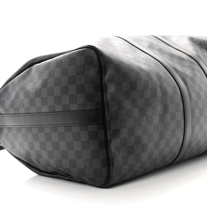 Louis Vuitton Damier Graphite Keepall Bandouliere 55 8 of 13