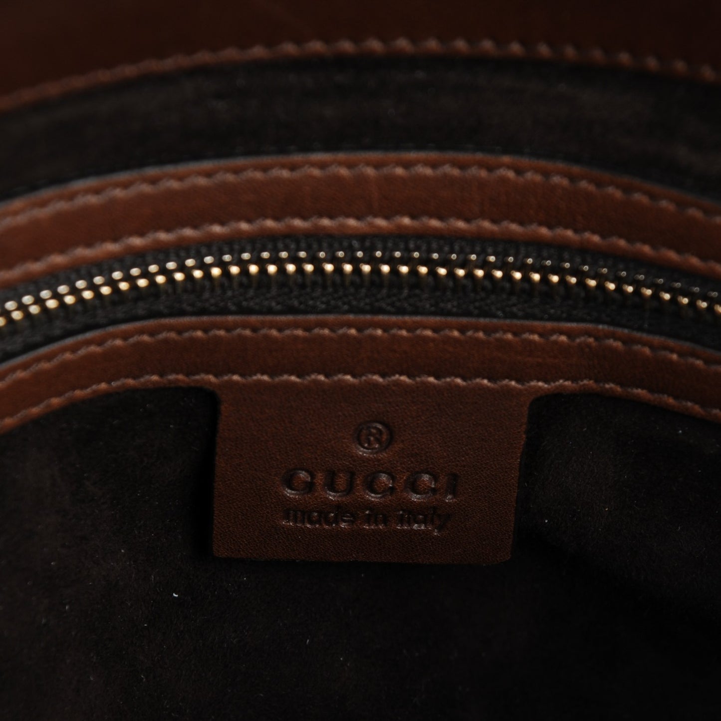 Calfskin Handmade Medium Flap Shoulder Bag Brown