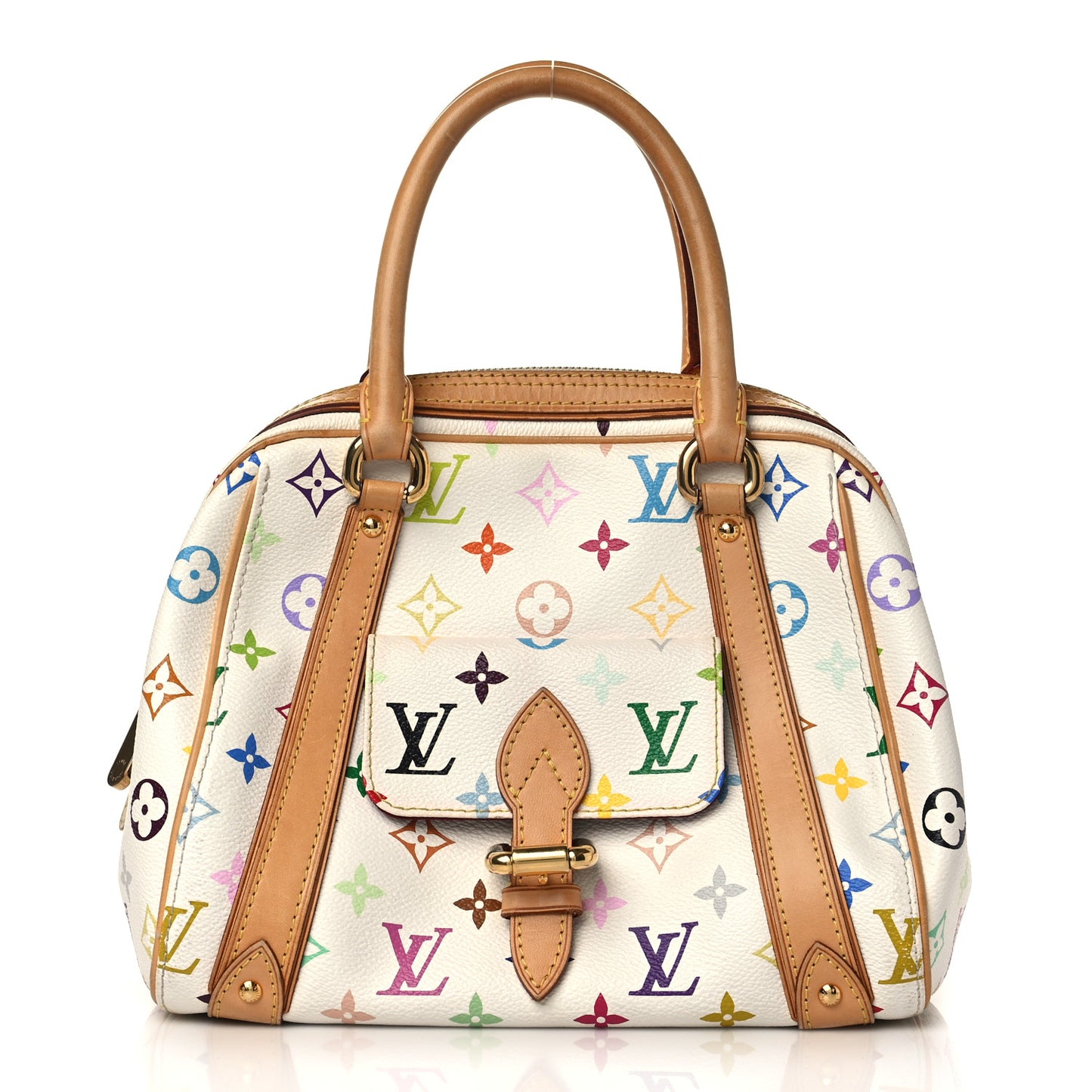 Monogram Multicolor Priscilla White